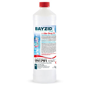 1 kg BAYZID® Chlor 13% flüssig für Pools - Höfer Chemie GmbH
