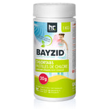 Pastilles de chlore lent soluble Bayzid® de 20g en boîte de 1 KG