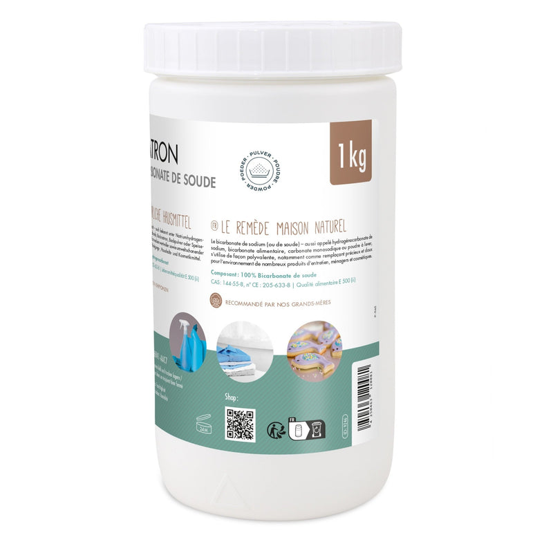 1 kg Höfer Chemie® Natron Backsoda Natriumhydrogencarbonat in Lebensmittelqualität - Höfer Chemie GmbH