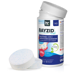 1 kg BAYZID® Multitabs 200g 5in1 für Pools - Höfer Chemie GmbH