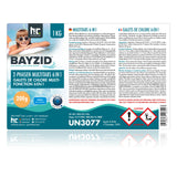 1 kg BAYZID® Galets de Chlore multi-fonction 6-en-1 de 200g - biphase