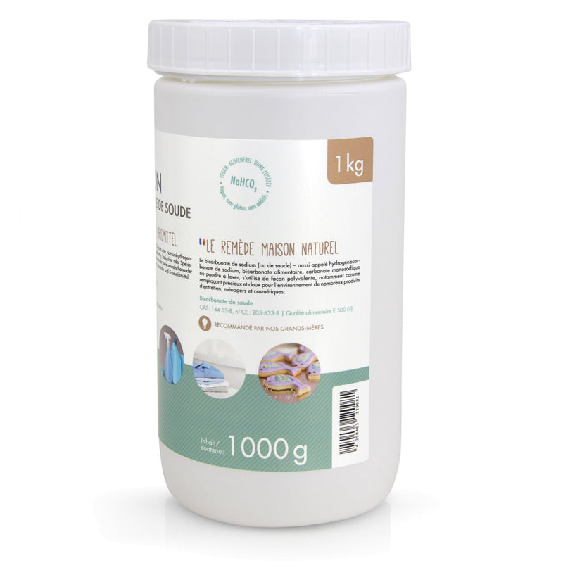 1 kg Höfer Chemie® Natron Backsoda Natriumhydrogencarbonat in Lebensmittelqualität - Höfer Chemie GmbH