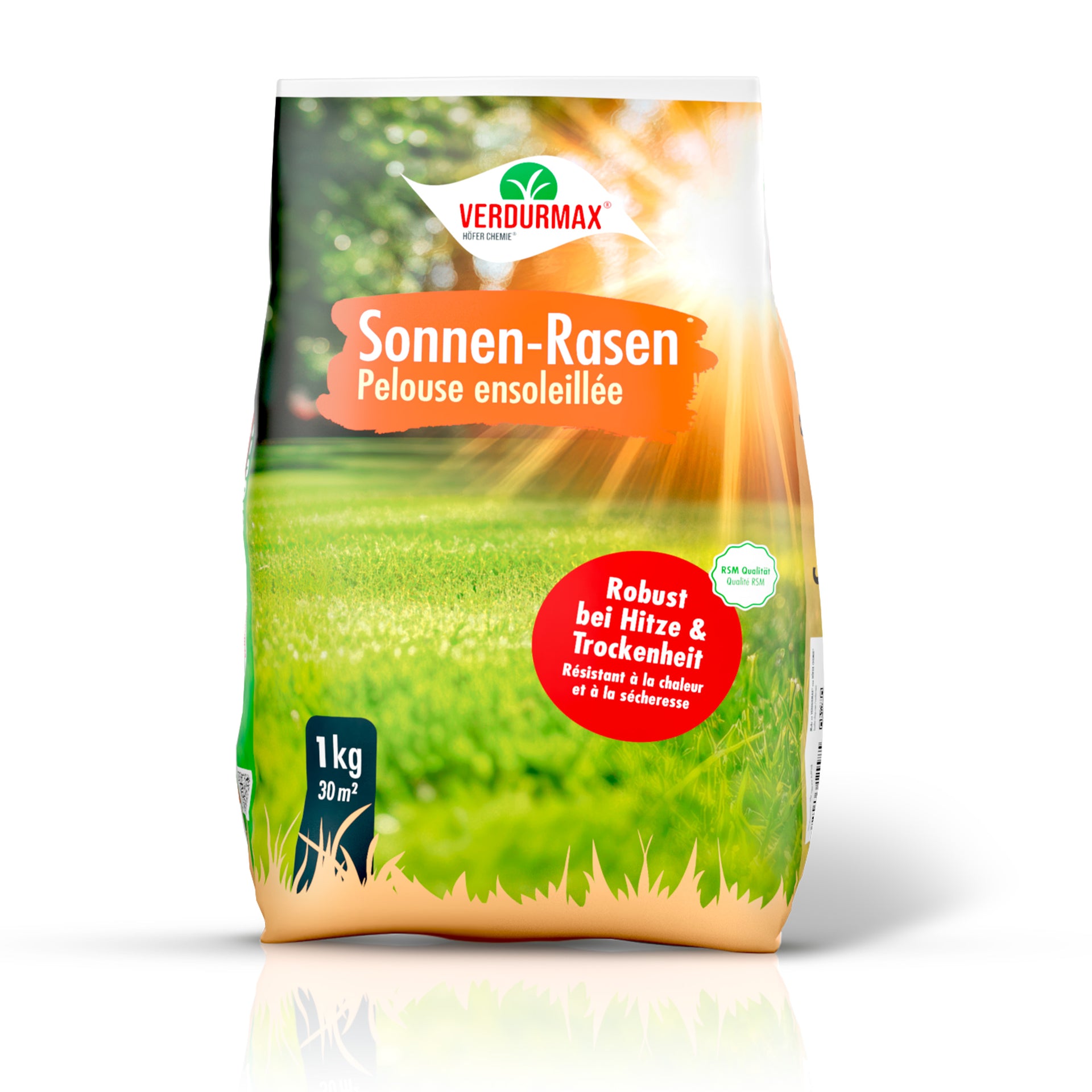 1 kg VERDURMAX® Trockenrasen Samen– Höfer Chemie GmbH