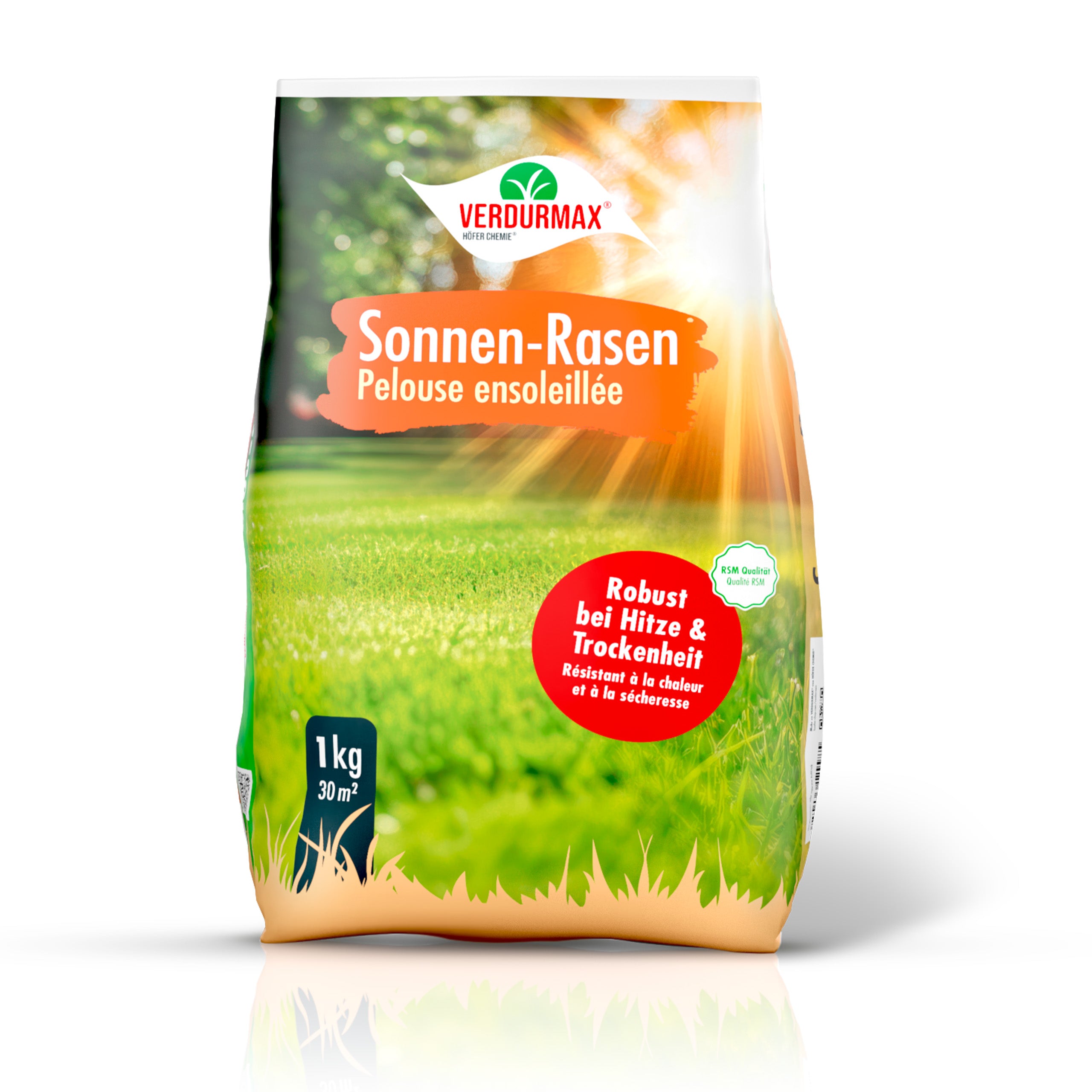 1 kg VERDURMAX® Trockenrasen Samen– Höfer Chemie GmbH