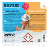 1 kg BAYZID® pH Minus flüssig 14,9% für Pools in Flaschen