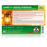 20 L FLAMBIOL® Petroleumstookolie in jerrycans