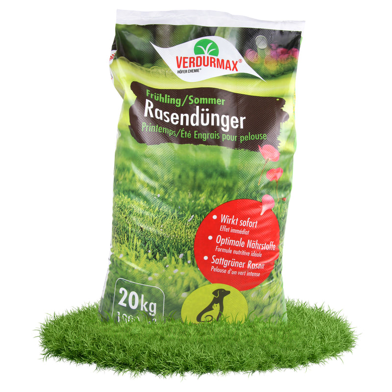 20 kg Engrais pour gazon VERDURMAX® Printemps / Été 