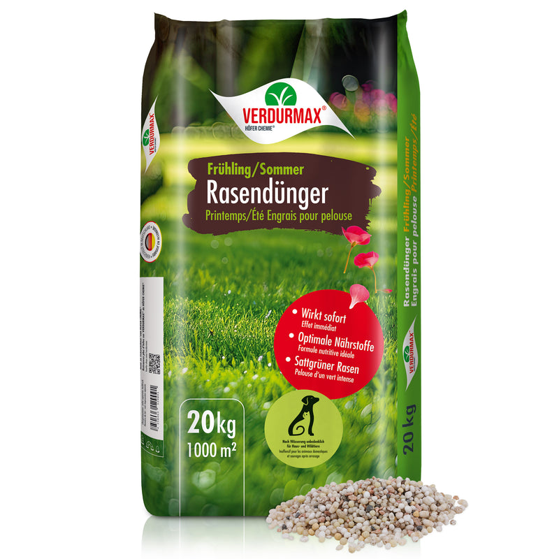 20 kg VERDURMAX® Rasendünger Frühling / Sommer