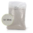 25 kg Premium Quarzsand Filtersand 0,4 - 0,8 mm - Höfer Chemie GmbH