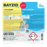 28 kg BAYZID® pH Plus flüssig für Pools in großen Kanistern