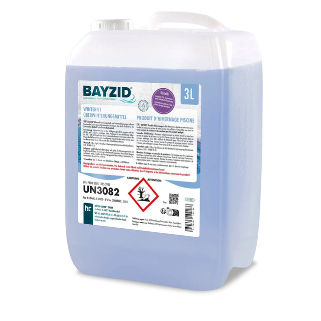 3 L BAYZID® Winterfit Überwinterungsmittel für Pools in Kanister - Höfer Chemie GmbH