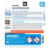 3 L Sanizid ® Sanitärliquid für Campingtoiletten in Kanister