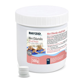 500 g BAYZID® Mini - Chlortabs 2,7 g für kleine Pools - Höfer Chemie GmbH