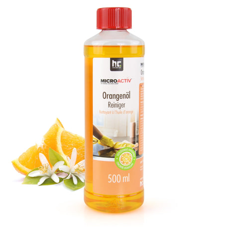 500 ml Microactiv® Orangenöl Reiniger Konzentrat in Flasche - Höfer Chemie GmbH