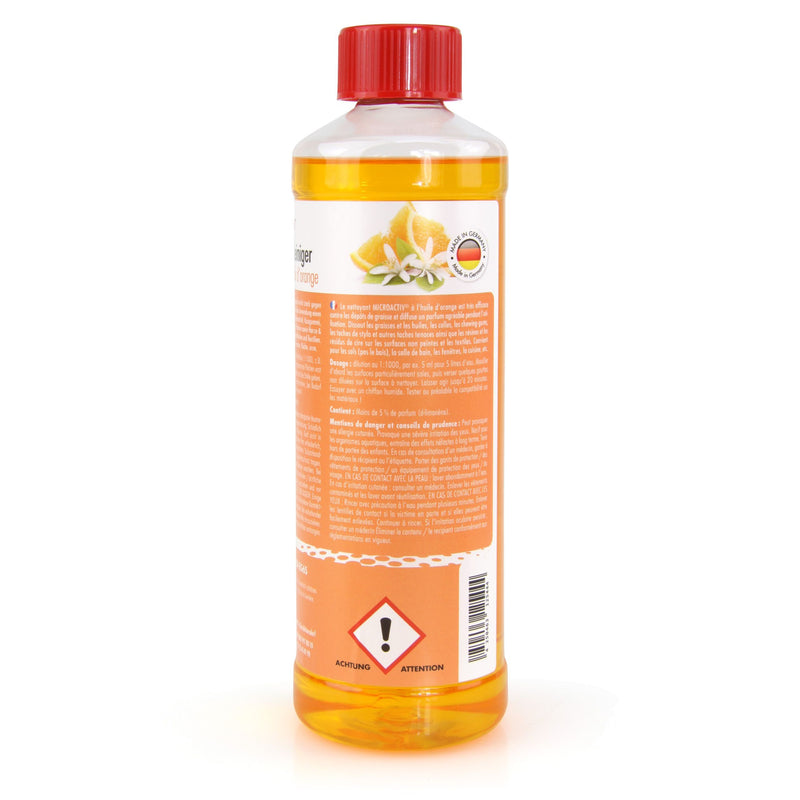 500 ml Microactiv® sinaasappelolie reinigingsconcentraat in fles