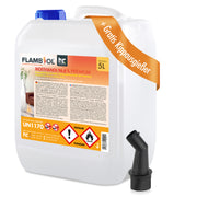 5 L FLAMBIOL® bio-ethanol 96,6% premium voor ethanolbranders of haarden