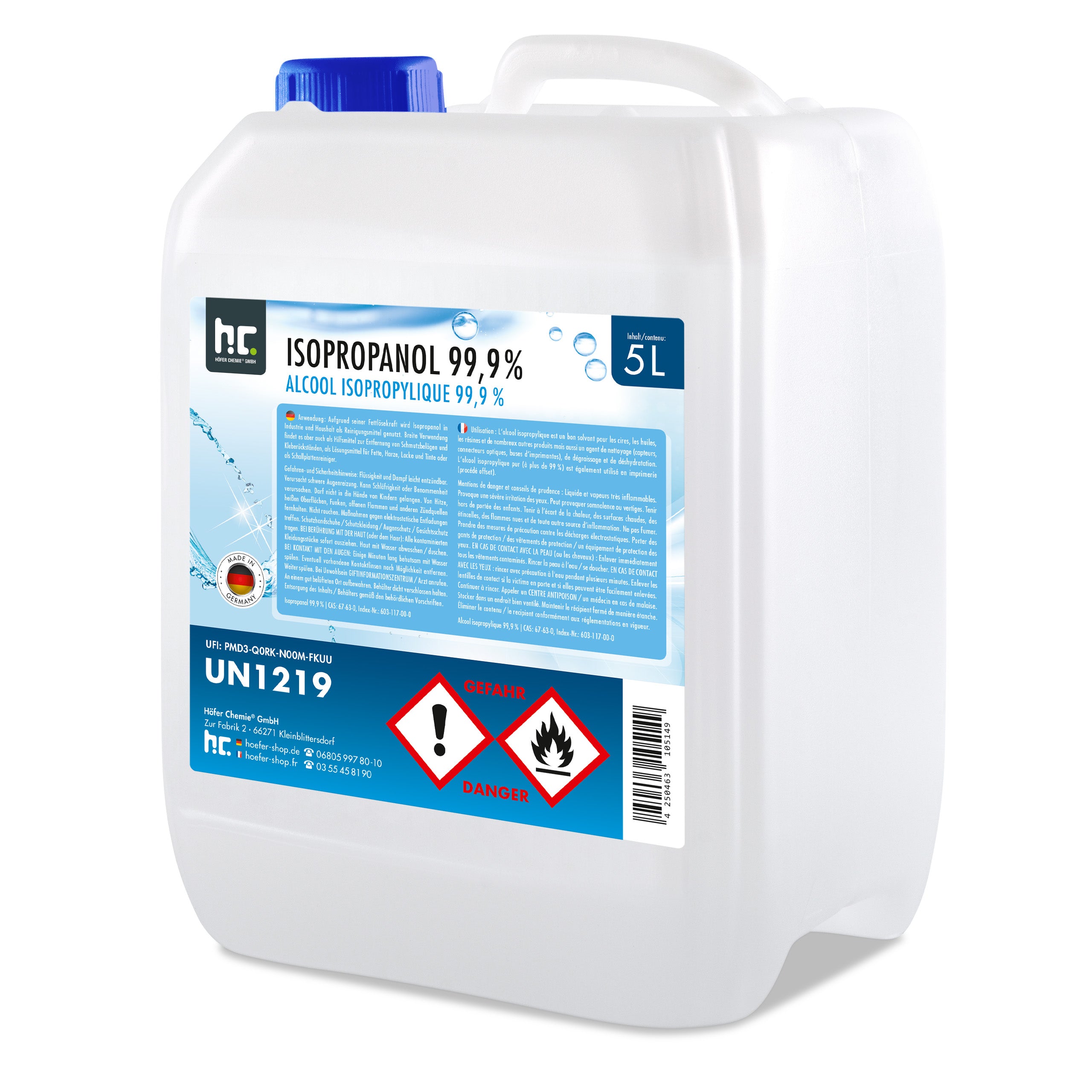 Isopropyl alcohol 5l discount
