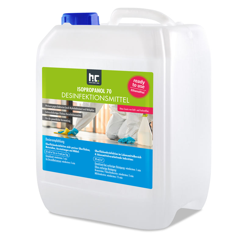5 L Isopropanol 70 - Desinfektionsmittel für Oberflächen
