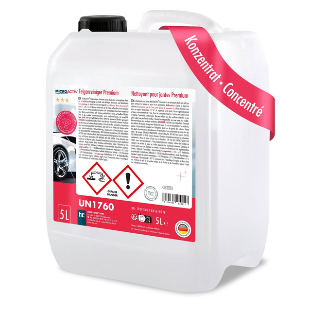 5 L MICROACTIV® Felgenreiniger Konzentrat Premium - Höfer Chemie GmbH