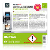 5 L Microactiv® Universal Entkalker mit Farbindikator für Kaffeevollautomaten im Kanister