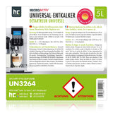 5 L Microactiv® Universal Entkalker mit Farbindikator für Kaffeevollautomaten im Kanister - Höfer Chemie GmbH