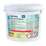 5 kg BAYZID® Aktivsauerstoff Tabletten 20g für Pools in Eimer