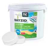 5 kg BAYZID® Chlortabs 200g langsam löslich im Eimer - Höfer Chemie GmbH