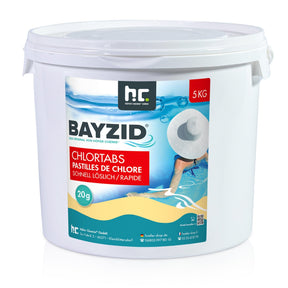 5 kg BAYZID® Chlortabs 20g schnell löslich im Eimer - Höfer Chemie GmbH