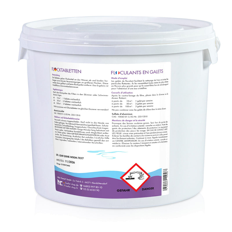 5 Kg BAYZID® Floculant en galets (100g)