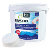 5 kg BAYZID® Multitabs 200g 5in1 für Pools in Eimer