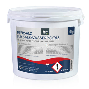 5 kg Meersalz für Salzwasserpools / Salzelektrolyse - Höfer Chemie GmbH