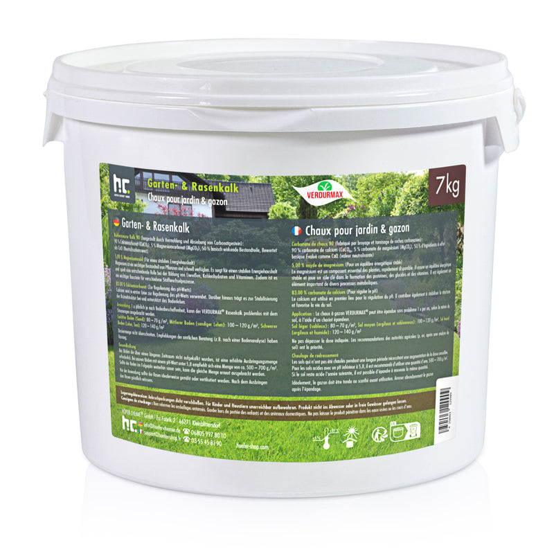 7 kg VERDURMAX® Garten- und Rasenkalk