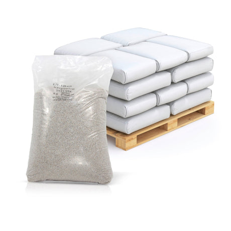 25 kg Premium Quarzsand Filtersand 0,71 - 1,25 mm - Höfer Chemie GmbH