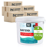 Granulé de chlore choc stabilisé Bayzid® en pot de 5 KG
