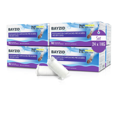 1 kg BAYZID® Flockkartusche für Pools - Höfer Chemie GmbH