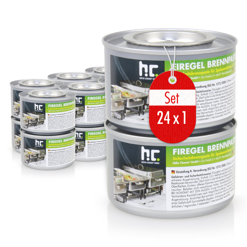 200g FLAMBIOL® Brennpaste zum Warmhalten von Speisen