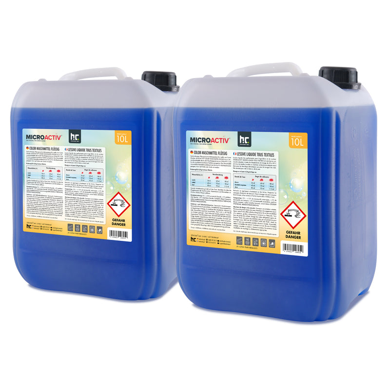 10 L Microactiv® Color vloeibaar wasmiddel in jerrycan