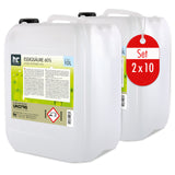 10 L Höfer Chemie® azijnzuur 60% in jerrycans