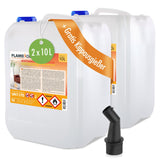 10 L FLAMBIOL® Bioethanol 96,6% Premium für Ethanolkamin in Kanistern - Höfer Chemie GmbH