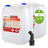 10 L FLAMBIOL® Bioethanol 100% Hochrein in Kanister