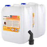 10 L FLAMBIOL® bio-ethanol 96,6% premie voor ethanolhaarden in jerrycans