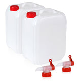 Jerrycanset van 2 x 10 liter