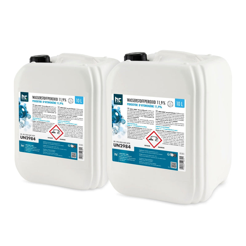 10 L Höfer Chemie® Wasserstoffperoxid 11,9% in Kanister - Höfer Chemie GmbH