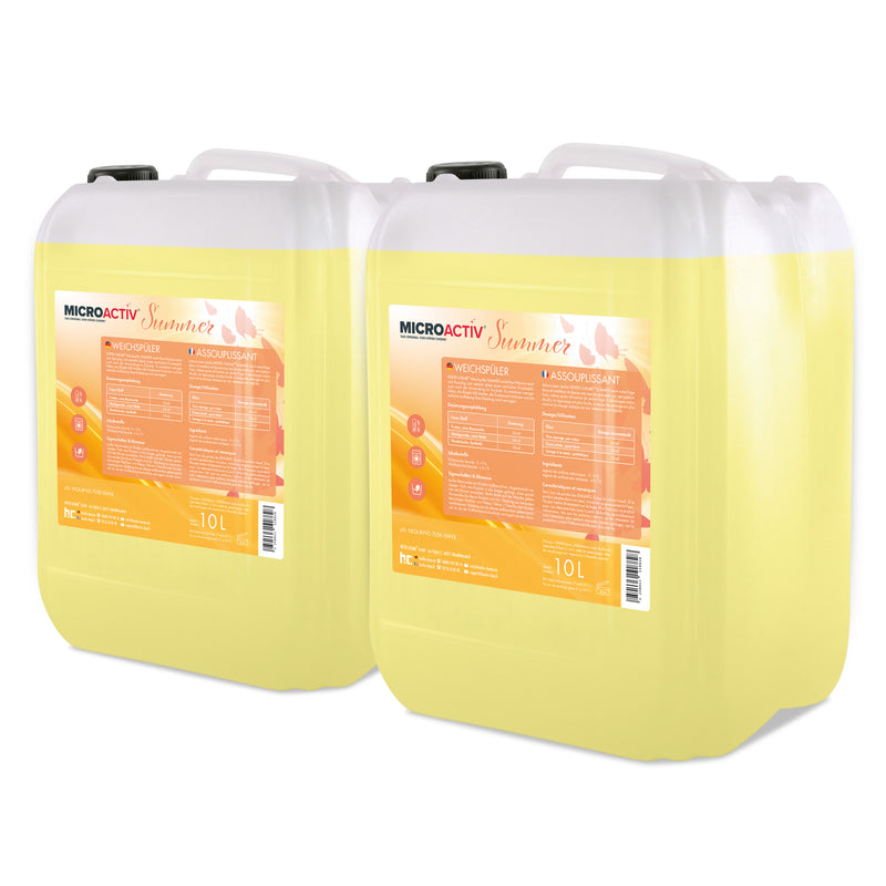 10 L Microactiv® wasverzachter Zomer in jerrycan