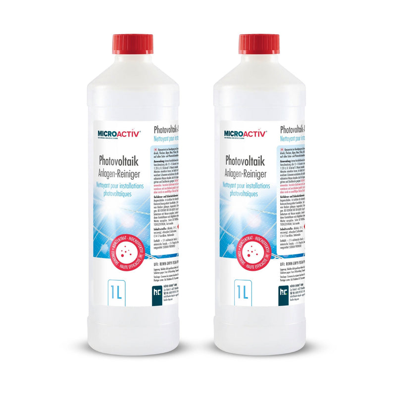 1 L MICROACTIV® Photovoltaik Anlagen Reiniger - Höfer Chemie GmbH