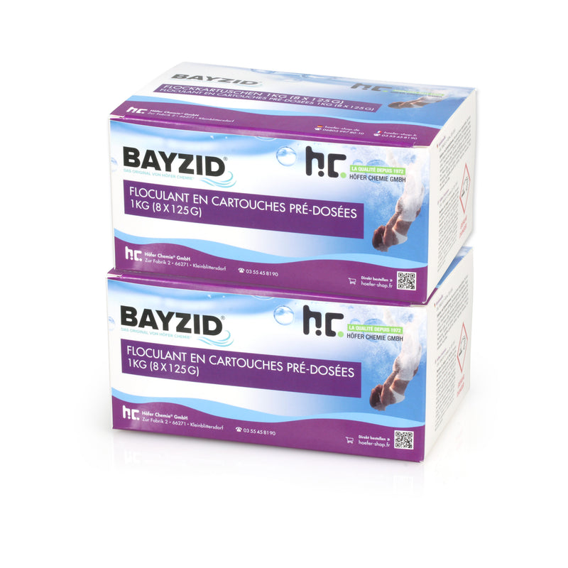 1 kg BAYZID®-flockpatroon voor zwembaden