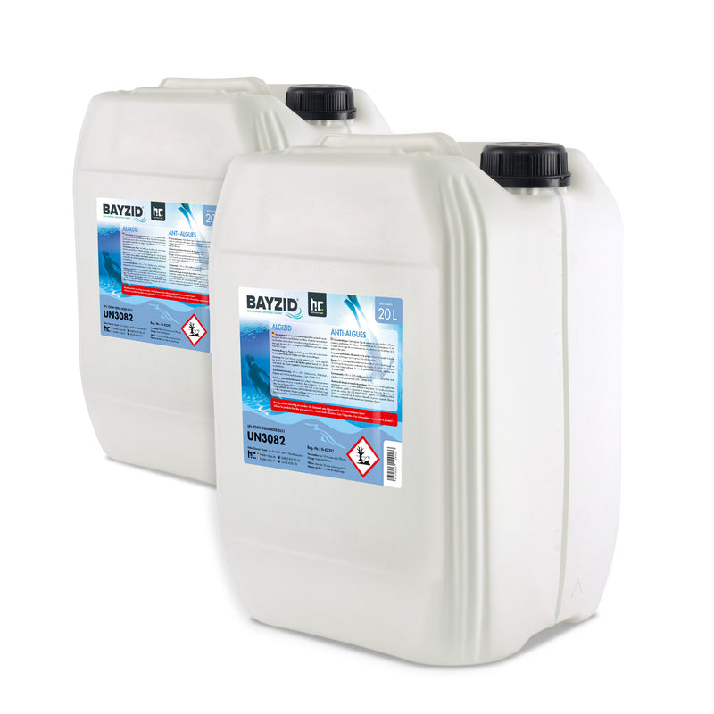 20 L BAYZID® Algizid Algenverhütung für Pools in Kanister