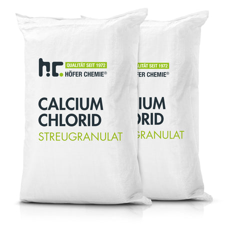 25 kg Höfer Chemie® calciumchloride-strooikorrels/vlokken