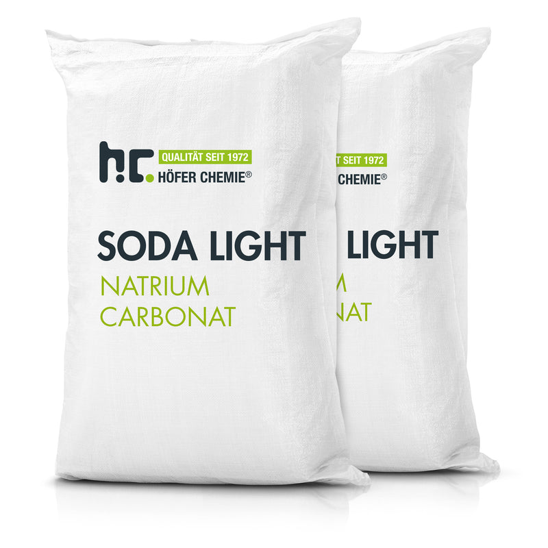 25 kg de carbonate de sodium (soude), qualité technique légère