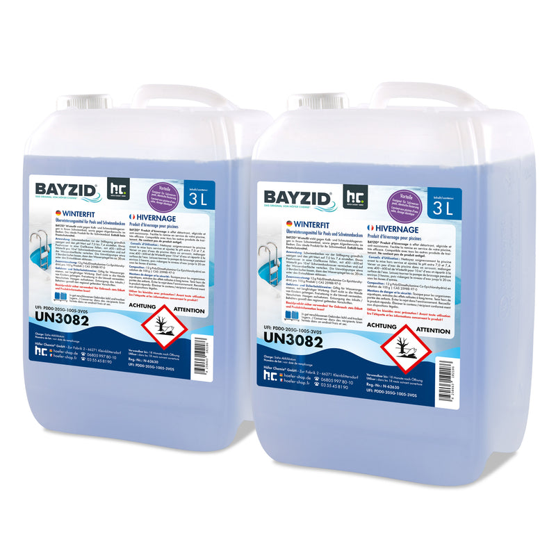 3 L BAYZID® Winterfit Überwinterungsmittel für Pools in Kanister